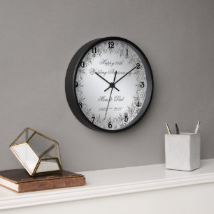 Reloj del 25º aniversario del Boda de Plata Florec