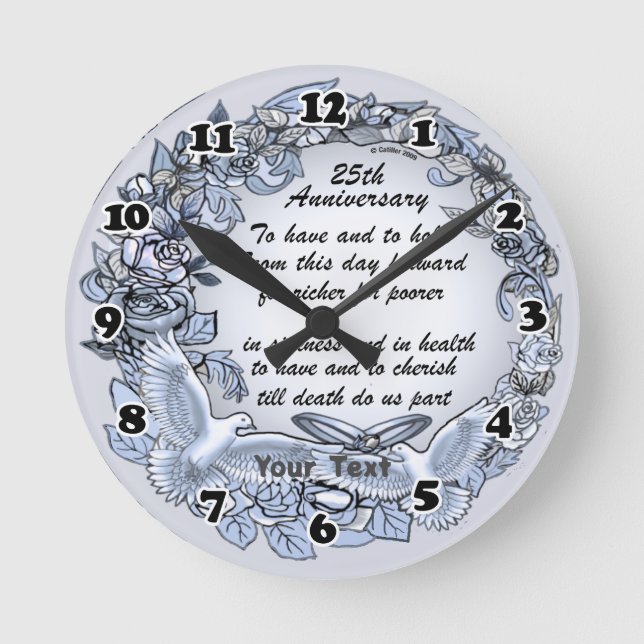 Reloj del 25° aniversario (Anverso)