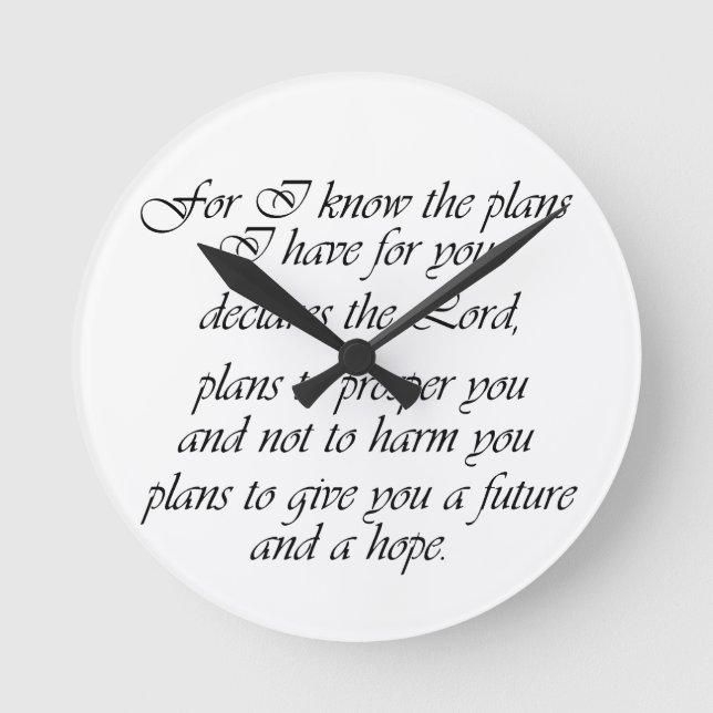 Reloj del 29:11 de Jeremiah (Anverso)