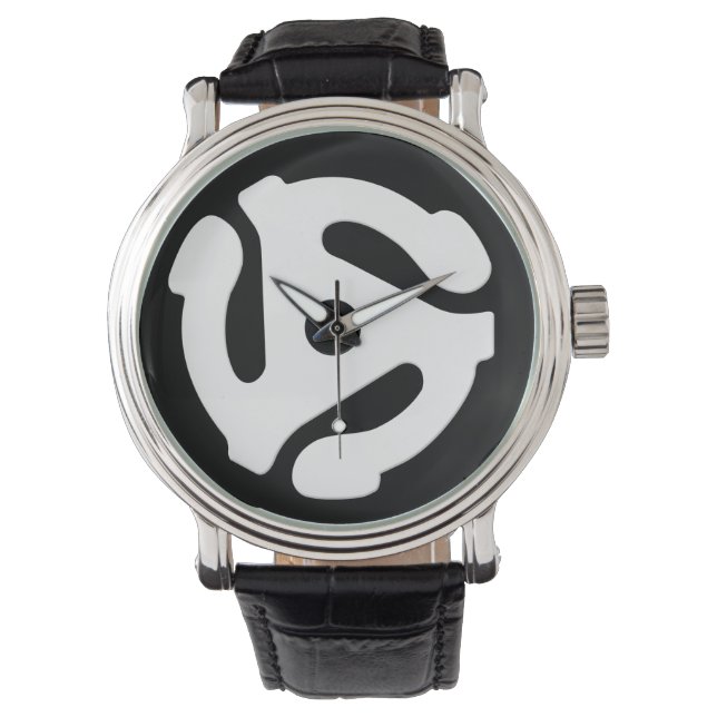 reloj del adaptador de registro de 45 rpm (Anverso)
