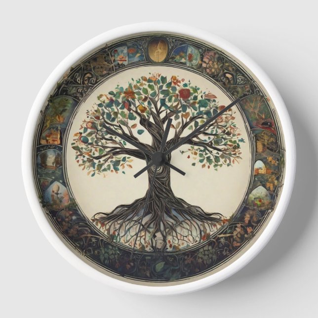 Reloj del Árbol de la Vida (Anverso)