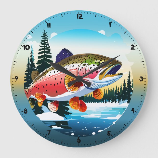Reloj del Arcoiris Rocky Mountain Stream (Anverso)