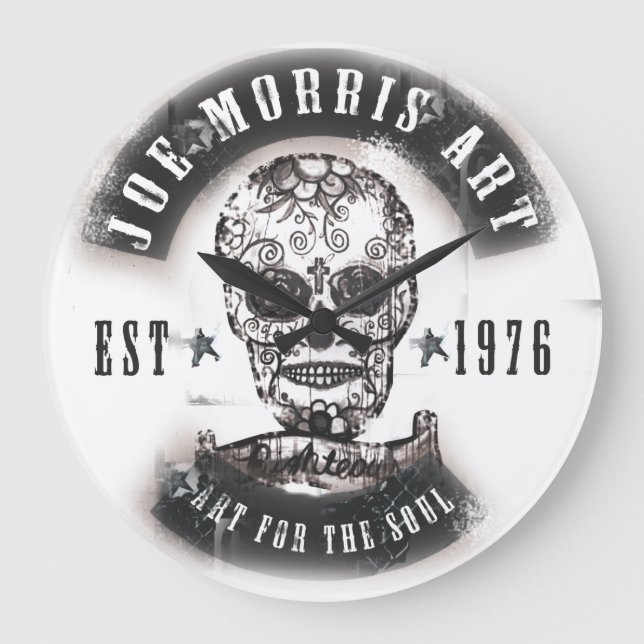 Reloj del arte de Joe Morris (Anverso)