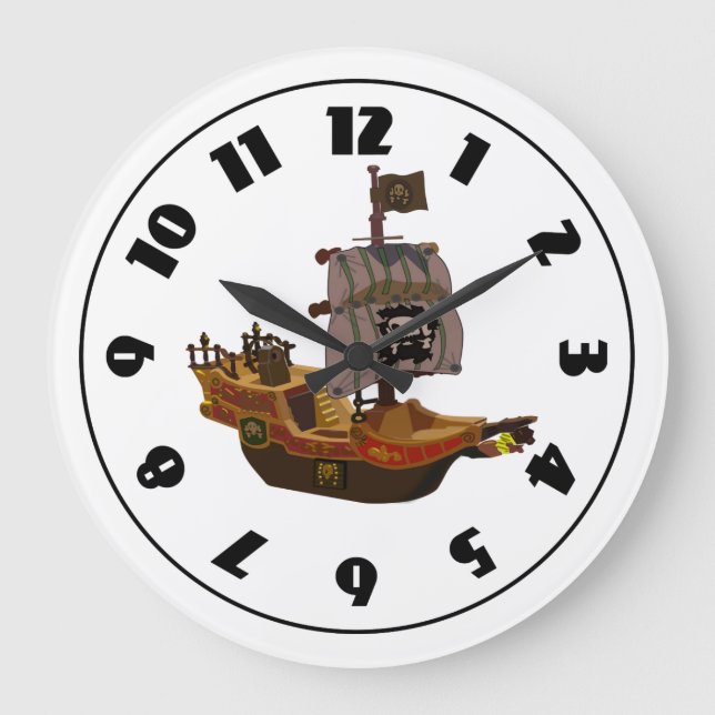Reloj del barco pirata (Anverso)