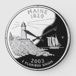 Reloj del barrio del estado de Faux Maine