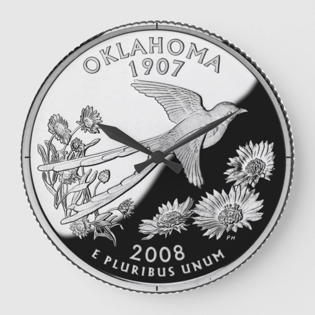 Reloj del barrio del estado de Faux Oklahoma (Anverso)