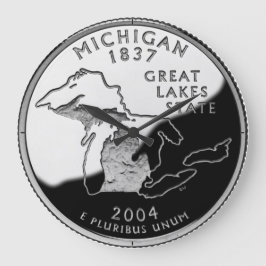 Reloj del barrio estatal de Faux Michigan
