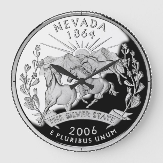 Reloj del Barrio Estatal de Faux Nevada (Anverso)