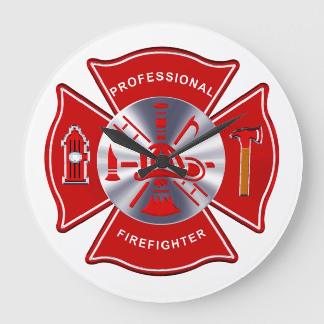 Reloj del bombero - profesional (Anverso)