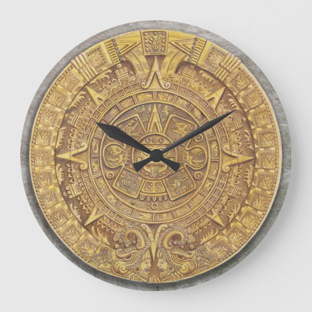 Reloj del calendario mexicano-maya/azteca (Anverso)