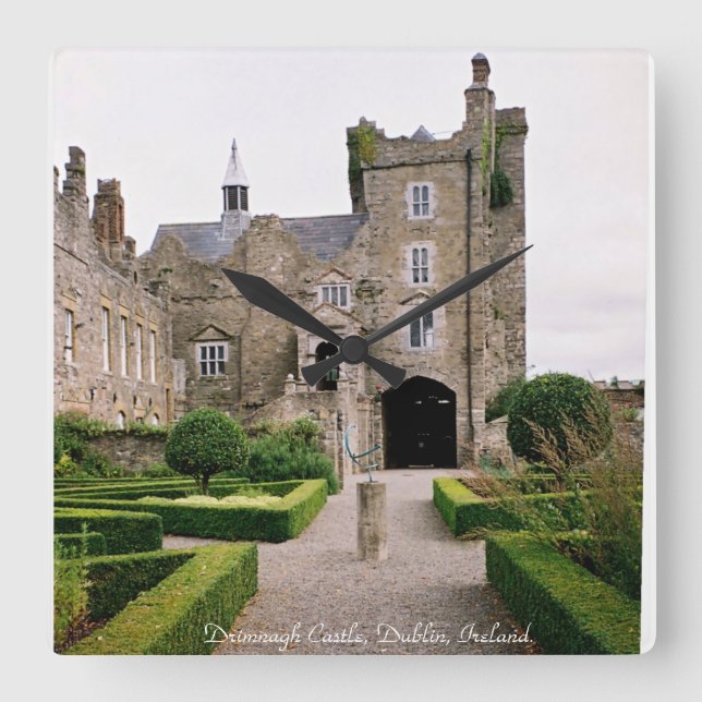 Reloj del Castillo de Drimnagh, Dublin Irlanda. (Anverso)