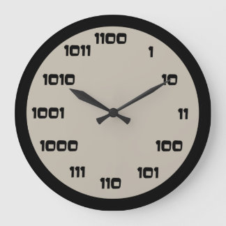 Reloj del código binario