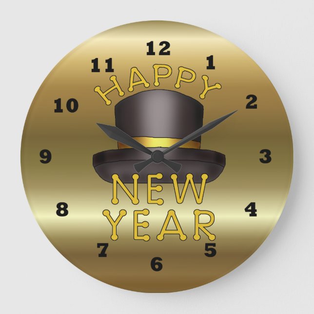 Reloj del día de fiesta de la Noche Vieja (Anverso)