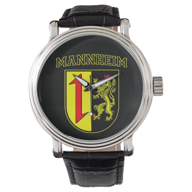 Reloj del escudo de Mannheim (Anverso)