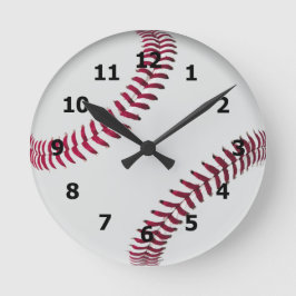 Reloj del estilo del béisbol con números