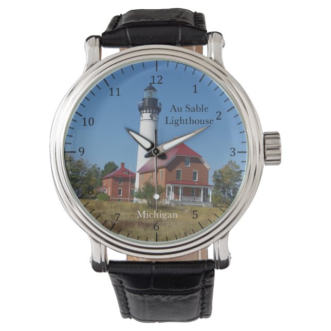 Reloj del faro de Au Sable (Anverso)