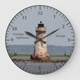 Reloj del faro de la isla de Cockspur