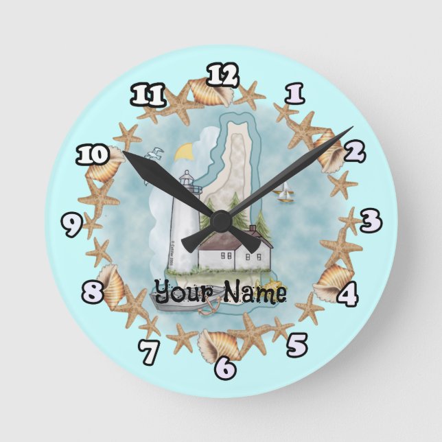 Reloj del faro de Nuevo Hampshire (Anverso)