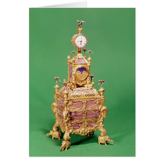 Reloj del gabinete, c.1766 (Frente)