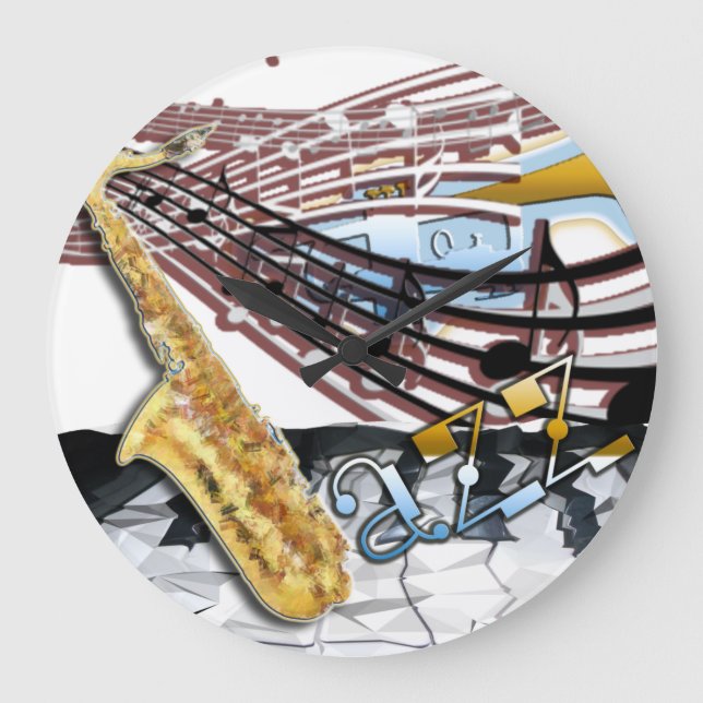 Reloj del jazz (Anverso)