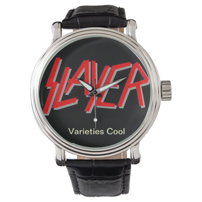 Reloj del monstruo del rock - Slayer (Anverso)