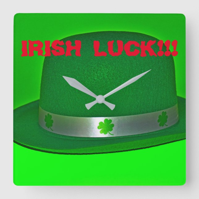 Reloj del muro de la suerte en Irlanda (Anverso)