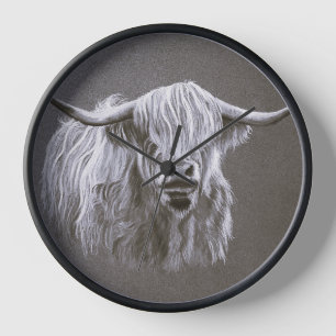 Reloj del muro de las vacas del altiplano