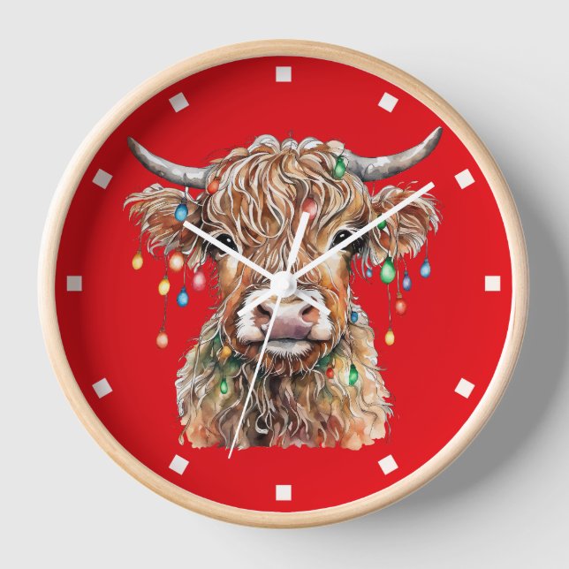 Reloj del muro de las vacas del altiplano (Anverso)