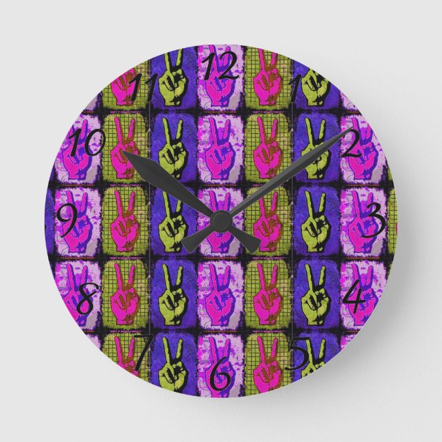 Reloj del muro de paz (Anverso)