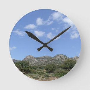 Reloj del paisaje griego