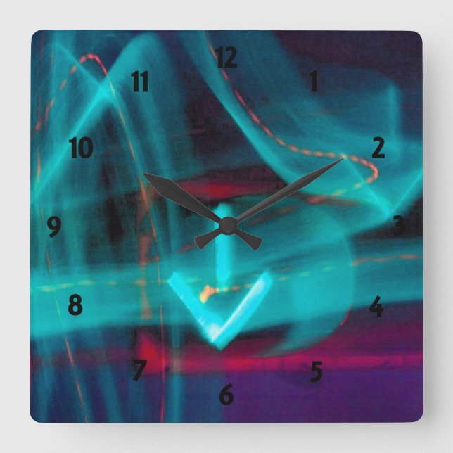 Reloj del personalizado de la flecha del tráfico (Anverso)