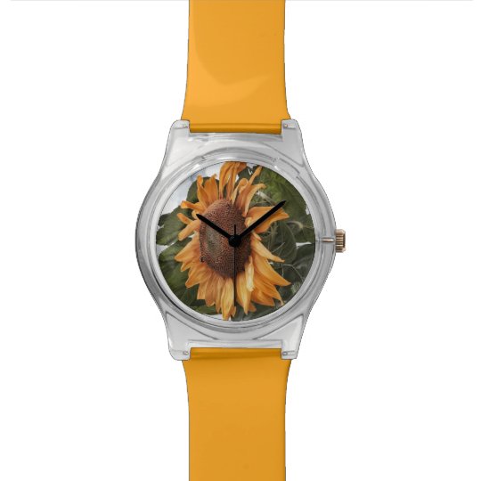 Reloj del poder del girasol