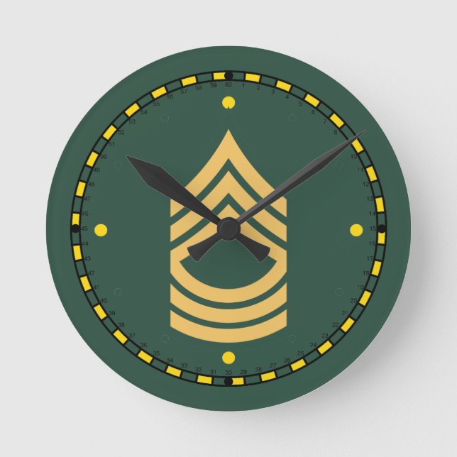 Reloj del sargento mayor del ejército (Anverso)