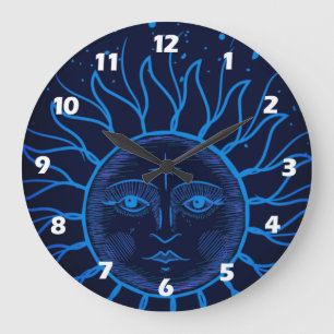 Reloj del Sol Celestial con números