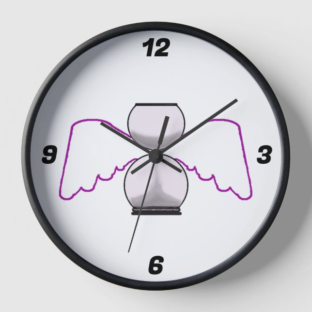 reloj del tiempo que vuela (Anverso)