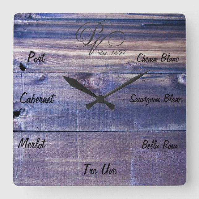 Reloj del vino (Anverso)