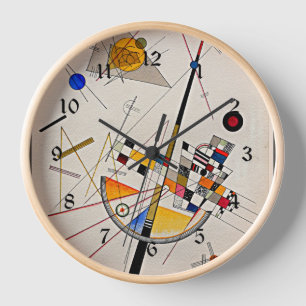 Reloj Delicada tensión de Wassily Kandinsky,