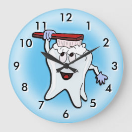 Reloj dental con color de fondo cambiable