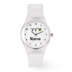 Reloj deportivo de tenis con nombre personalizado