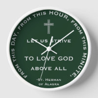 Desde este día, minuto, hora, ama a Dios. St Herma