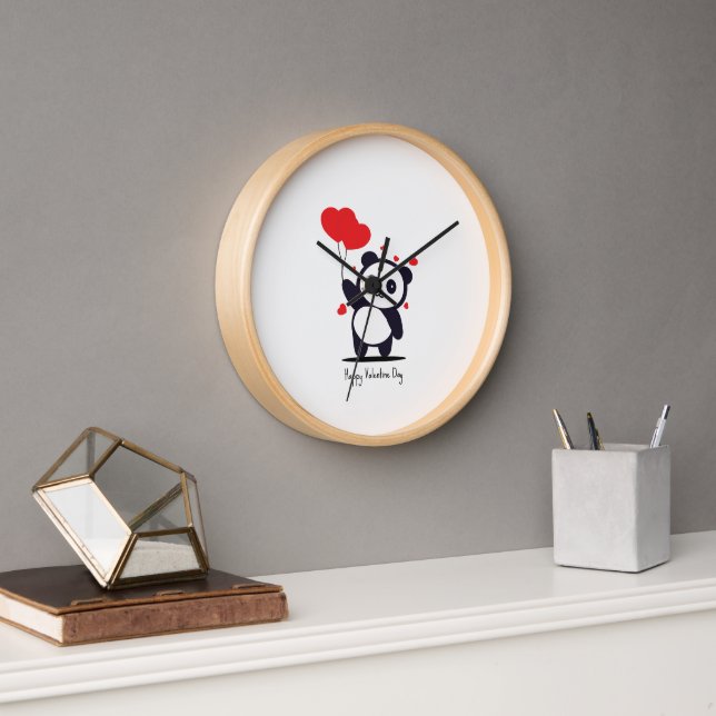 Reloj día de San Valentín (Oficina)