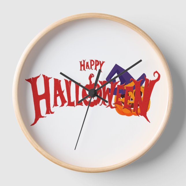 Reloj Días de halloween (Anverso)