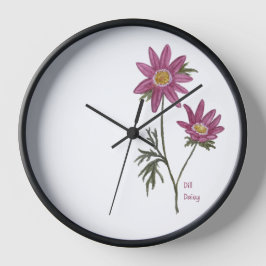 Reloj Dill Daisy Clock