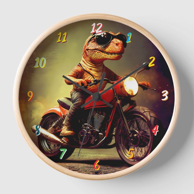 Reloj Dinosaur genial (Anverso)