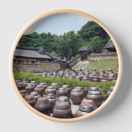 Reloj Diseñado con una fotografía de Corea del Sur, Natu