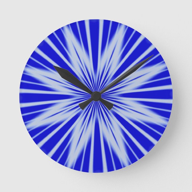 Reloj diseñado por estrellas puntiagudas (Anverso)