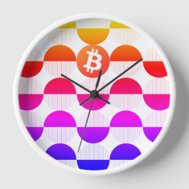 Reloj Diseñador de bitcoin