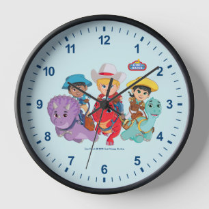Reloj Diseño de amigos de Dino Ranch