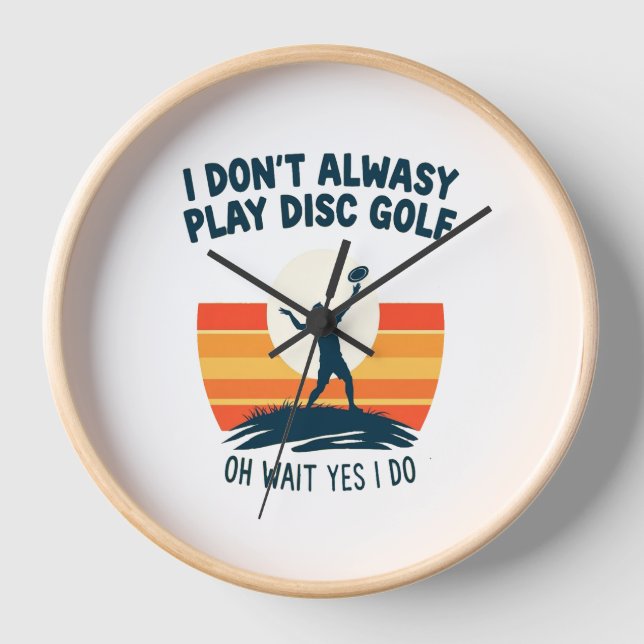 Reloj Diseño de camiseta de Lover para Disk Golf (Anverso)