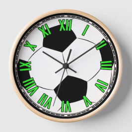 Reloj Diseño de fútbol/fútbol